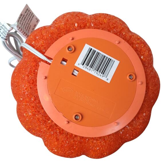 Vintage Seasons Melted Plastic Popcorn Jack O Lantern Light Up Pumpkins Lot Of 3 - Picture 15 of 16